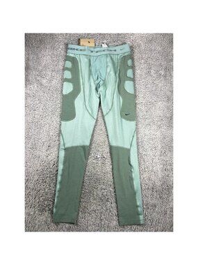 Nike Tech Therma-FIT Base Layer Tights Size Medium Men Clay Green HV1379-017
